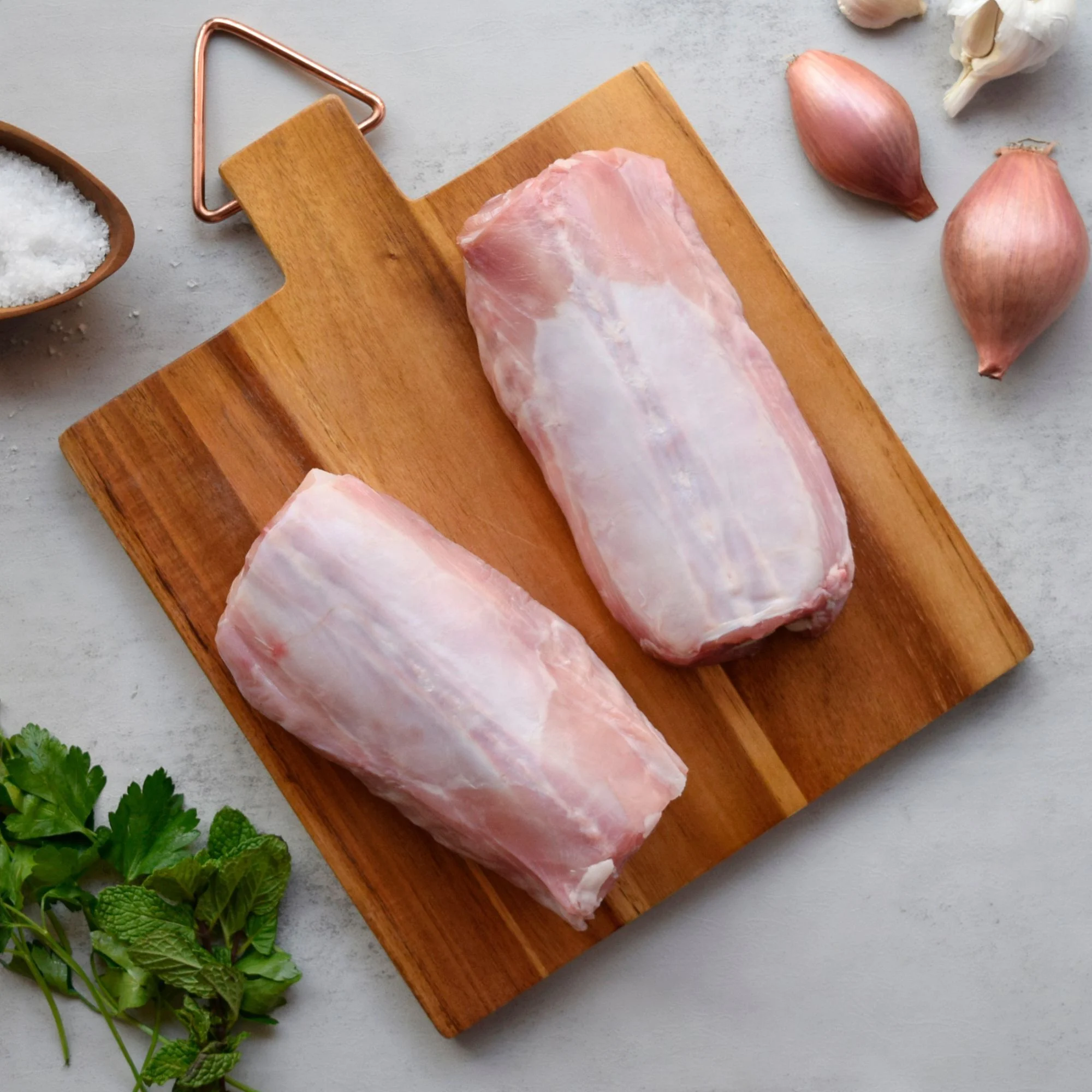 Rabbit Saddle, Bone-In