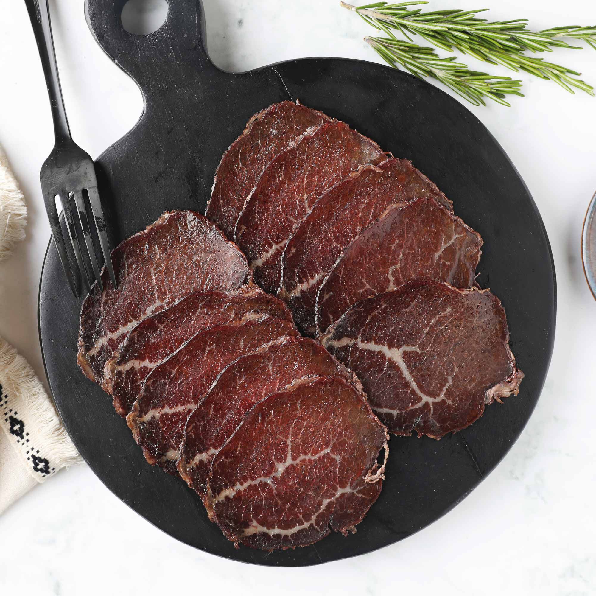 Wagyu Beef Bresaola, Sliced