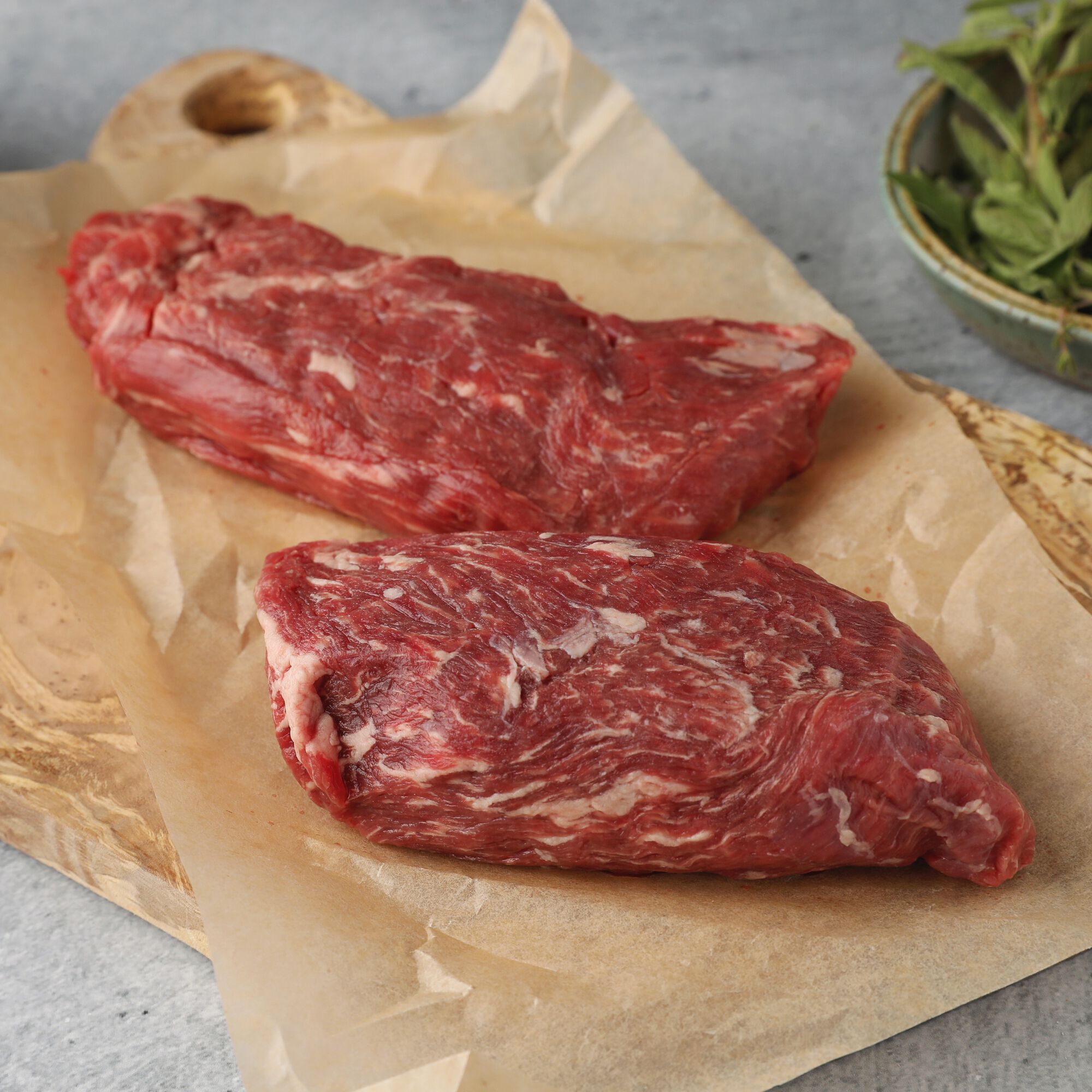 Angus Beef Portioned Bavette Steak (Sirloin Flap)