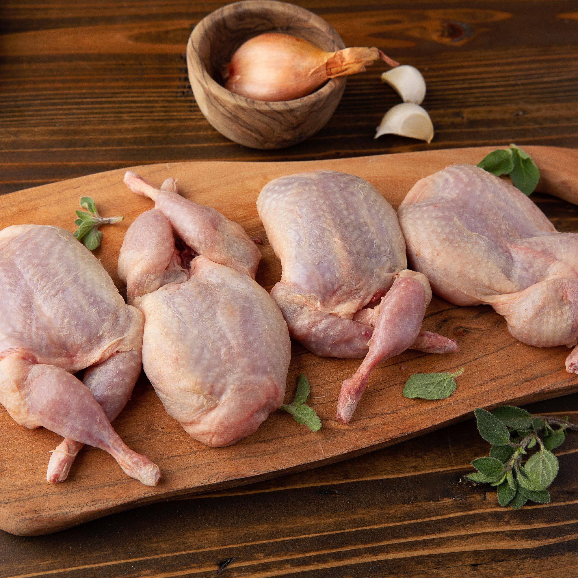 Semi-Boneless European Quail