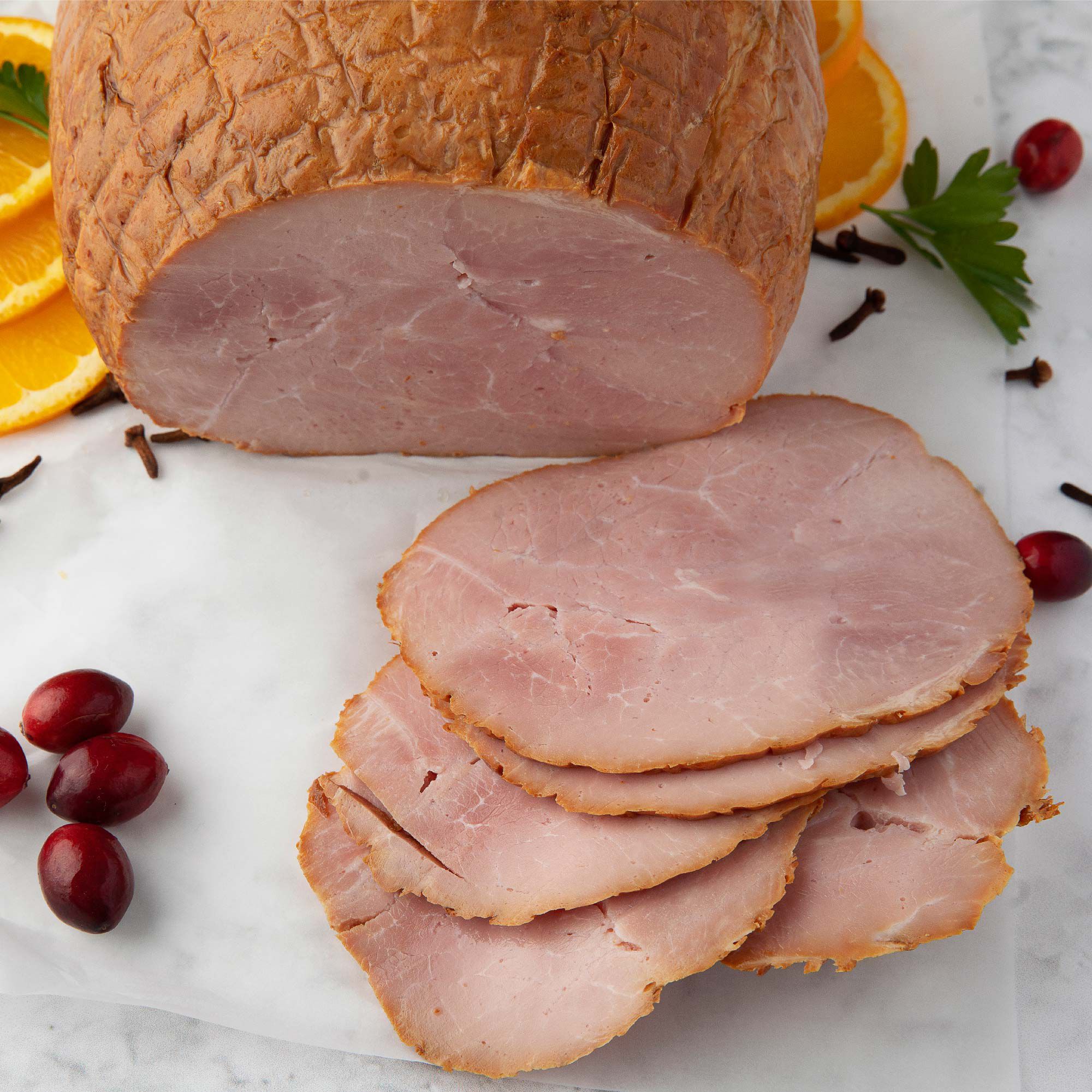Berkshire Pork Boneless Smoked Ham, Whole
