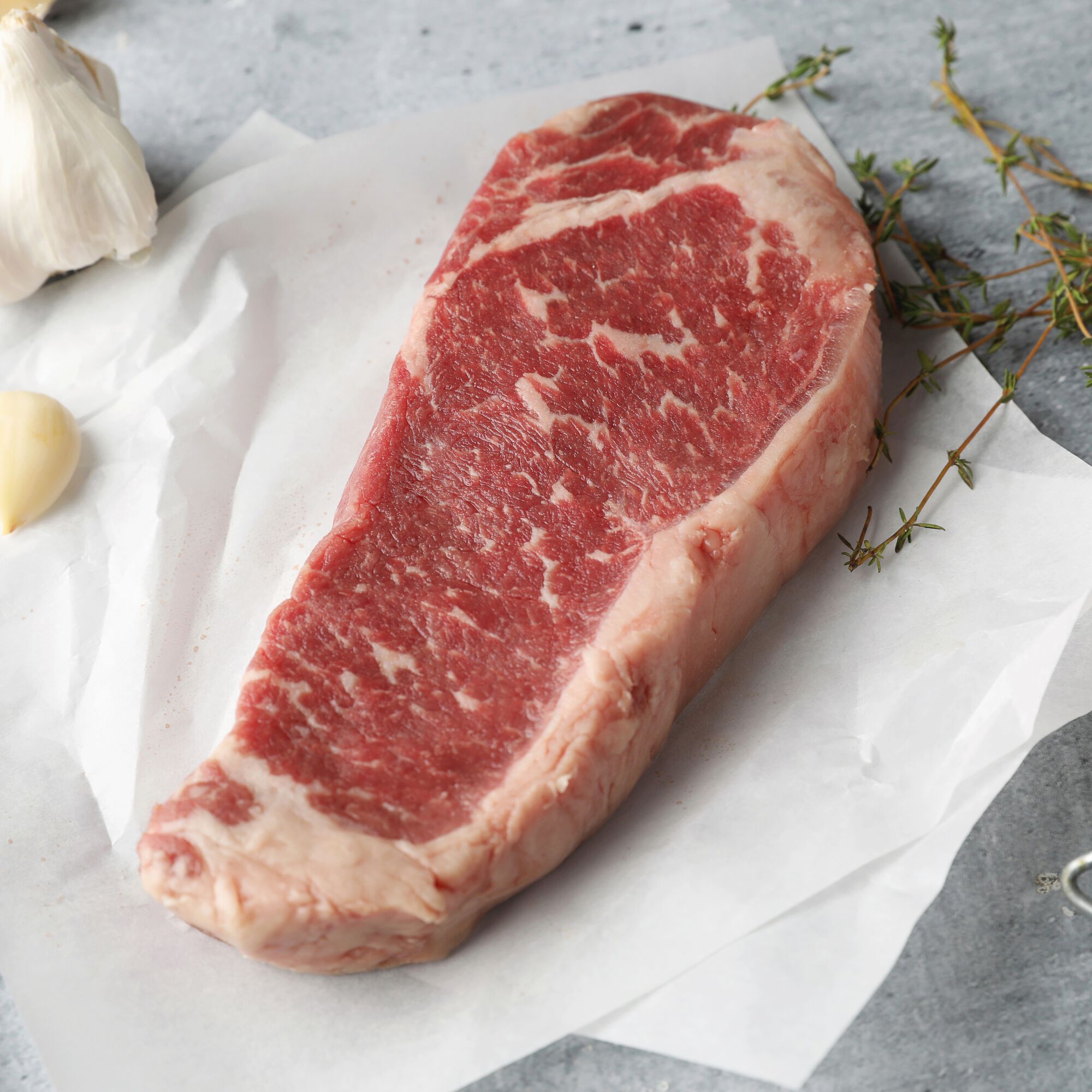 Angus Beef NY Strip Steak, Boneless