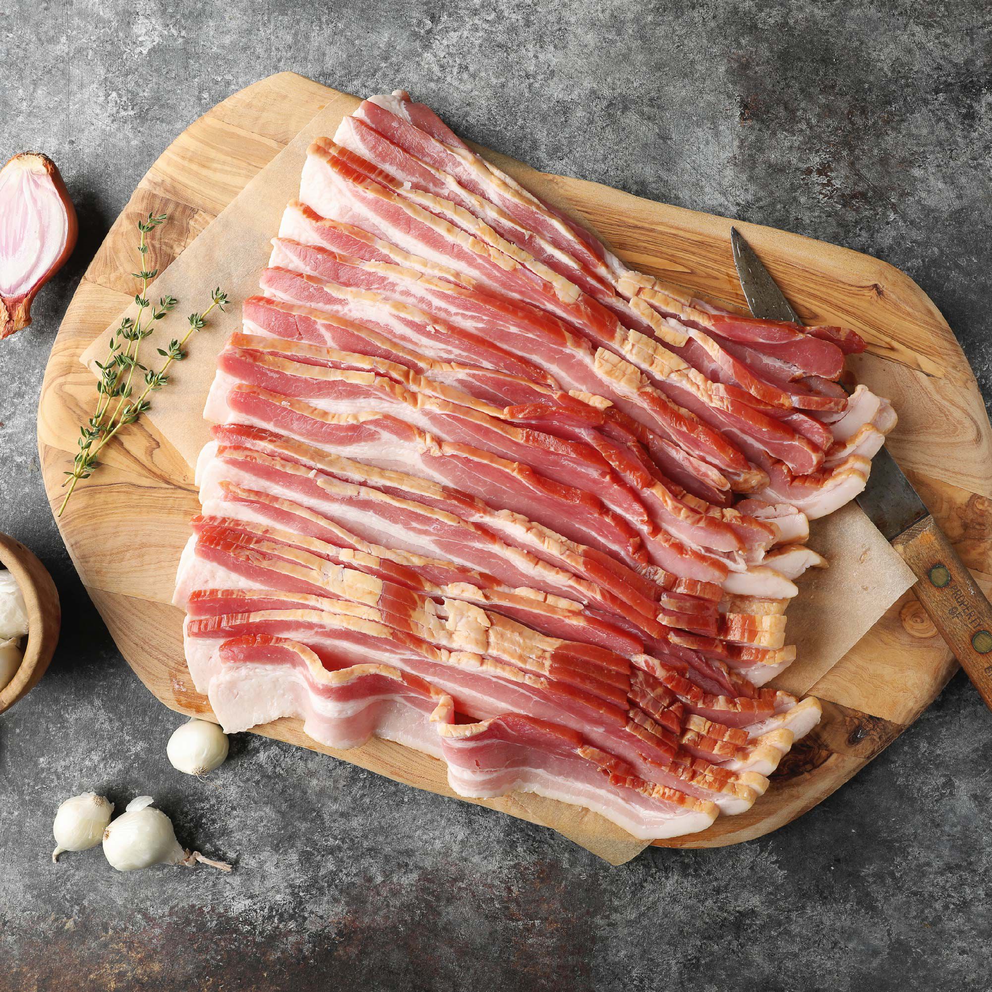 Uncured Applewood Smoked Bacon, Thick-Cut