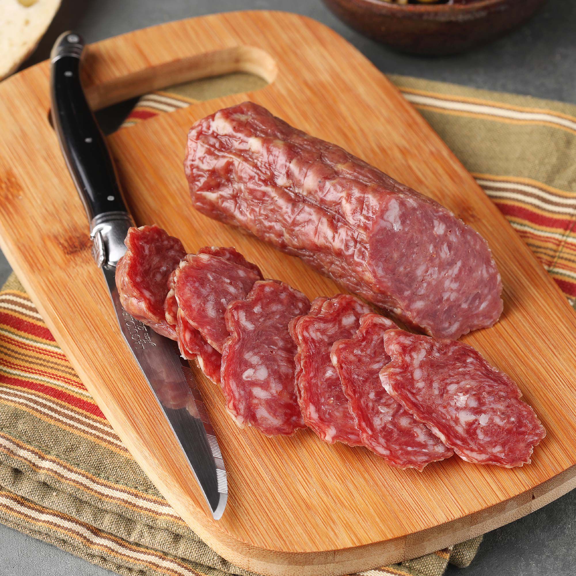 Artisanal Dry-Cured Saucisson Sec, Pork